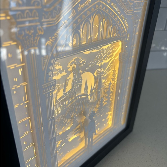 LitJoy Crate Harry Potter Hogwarts Light Box Art Fairyloot Illumicrate - Picture 7 of 9